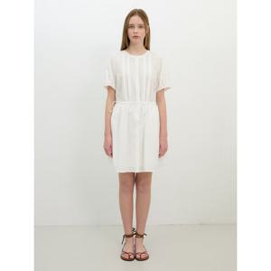 [올리브데올리브]코튼 미니 플레어 핀턱 원피스 (OW5MO550)