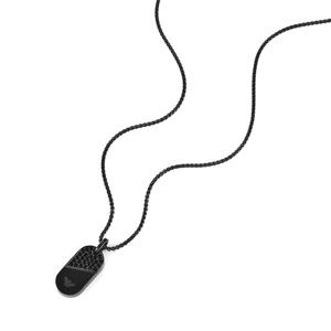 [공식본사정품] 아르마니 EGS3138001 로고 태그 목걸이