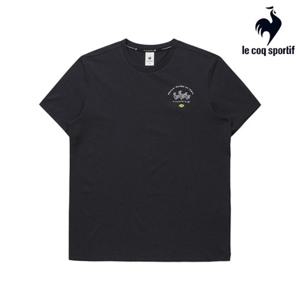 [르꼬끄] 남녀공용 르꼬끄X275C 유니 루스터 반팔티 QQ323XRS71_BLK