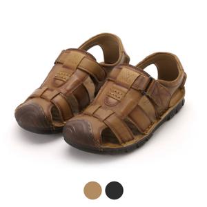 [파파브로]남성 캐주얼 스타일 가죽 샌들 WW-SE-HD7902