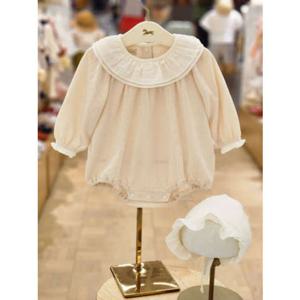 [에뜨와HB]2025년신상품 IV)레일린바디수트SET 07S527985 신생아바디수트 여름바디수트