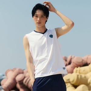 [아레나공식] 써니 스위머 슬리브리스 래쉬가드 A5BM1PR06OWT