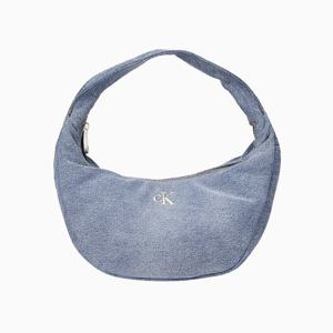 [캘빈클라인 진](4F3207G-VGO)여성 로고 데님 스몰 소프트 호보백