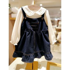 (밍크뮤10) 25년FW (IN) 소프트져지데님원피스  상하복 HK (35A1361004)