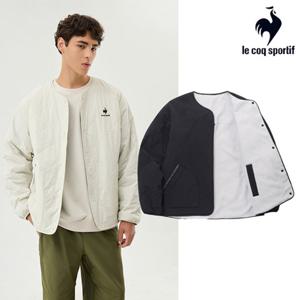 [르꼬끄][30% OFF] 남녀공용 플리스 리버시블 패딩 자켓 QP423CPDO1_BLK