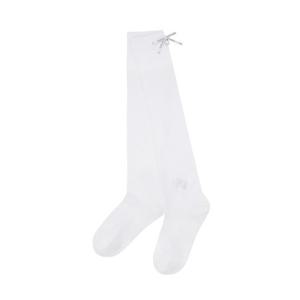 여성 스마일 백 리본 논슬립 니삭스 521E3SC008WH