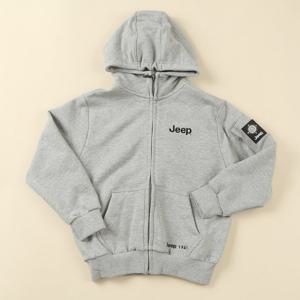 [지프키즈]소매 포켓 와펜 후드집업  KN1TZU005