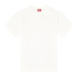 디젤 자수 디테일 코튼 티셔츠 A195240AIJU 141 141
