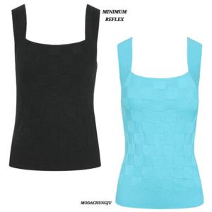 [미니멈]MD 스퀘어넥  민소매 니트 MD MXBAKU4180 MD_CJ