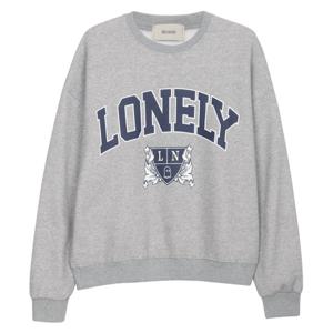 [모로엠]남성 프린팅 밴딩 기모 라운드 맨투맨 RM-TSK-Q010-회색