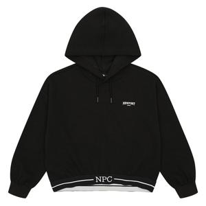 [소이][소이] 여아 레터링 밴드 후드 티셔츠 23F3757_BK