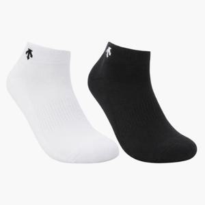 데상트골프양말 GQC DP32MFSO81-BWTG 남성 스니커즈 양말SET / Bright White