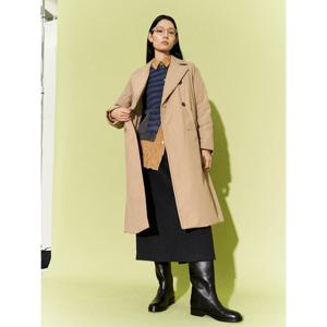 [빈폴레이디스]트렌치형 롱 패딩 코트 베이지 (BF4X38C04A)