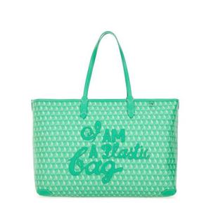 안야힌드마치 토트백 202374 ALOEVERA GREEN