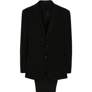 조르지오아르마니 투 버튼 노치 라펠 수트 세트 GM000605 TE100