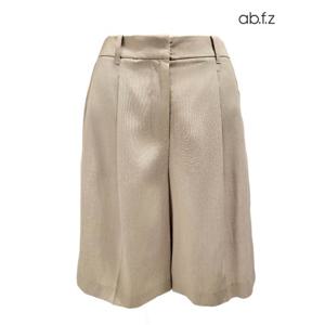 [에이비에프지]원 핀턱 5부 정장 반바지 APZ2HPA5D