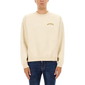 디스퀘어드2 로고 프린트 릴렉스 핏 크루넥 맨투맨 S74GU0881 S