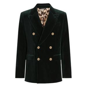 돌체앤가바나 수트 자켓 G2TV8T FUVKR V0707 VERDE SCURISSIMO