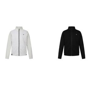 테일러메이드  2025 F W 남성 엠보 져지 하이브리드 점퍼 TMJUO3203-199 (블랙)101(화이트)