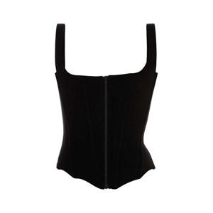 발렌시아가 민소매 티셔츠 850835TTV34 1000 Black