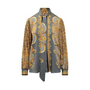 베르사체 블라우스 10216371A16262 5E700 LIGHT GREY ELEPHANT G