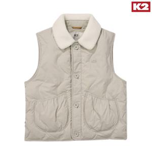 K2 가을 겨울 여성 실크스타 패딩 조끼/베스트/간절기/KWU24642YD