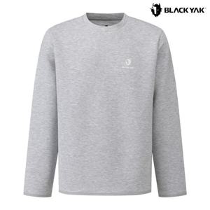 블랙야크 공용 간절기 등산티셔츠 공용 트레일러닝 유니 로고 맨투맨 1BYSSFU909