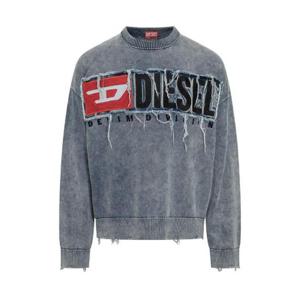 디젤 K 프론지 디스트레스드 스웨트셔츠 A189150KICC 8AT TP948287502