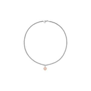 티파니 앤 코 리턴 투 티파니 하트 태그 비드 네클리스 미니 스털링 실버 18K 로즈 골드 115557778372975561