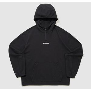 엄브로 나이트런 후드 하프 집업 B1 UQ321SHD91 BLK0 VID0