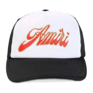 아미리 그루비 로고 자수 메쉬 백 트러커 캡 AMHATR1041 001