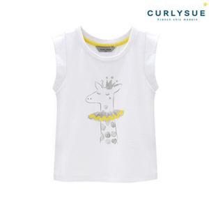 [CURLYSUE][컬리수] 쁘띠크라운 티셔츠
