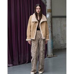 [에고이스트]스웨이드 텍스쳐 인조 무스탕자켓 ER4TM001