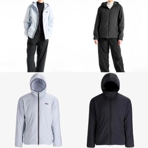 [FILA] 휠라 인기 공용 우븐스트레치 후드 패딩 자켓 2종 택1 (FS254JK02X001)