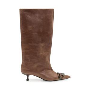 디젤 D비너스 40 튜브 부츠 Y03799P7389 T2254 BROWN