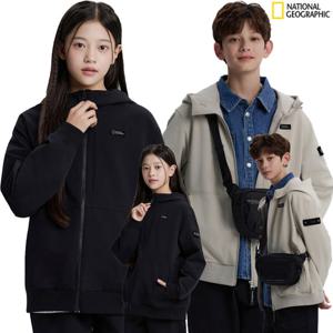 내셔널지오그래픽키즈 어드벤처 아르켈론 더블웜 후디 풀집업점퍼 K254UJP230
