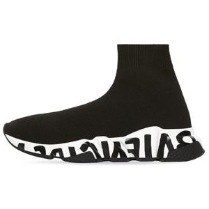 클리어런스사이즈 특가발렌시아가 스피드 러너 그래피티 남녀공용 스니커즈 605942 W2DB7 1015