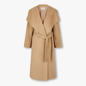 [보브]캐시미어 블렌드 와이드 숄 카라 코트 (7155416003)