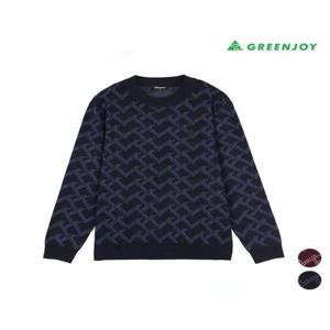 그린조이 세이브존07 남성 로고 쉐타 폴라 티셔츠 GF23SL53M5