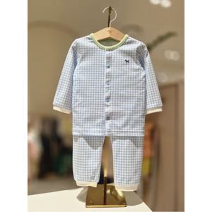 블루독베이비 10 25FW가을신상 (BL)체크도기내의 (45A70054201)