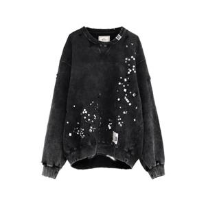 메종미하라야스히로 라운드 넥 스웨터 A15PO562