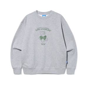 [유씨엘에이]베이직 폴리곤 곰돌이 스웨트셔츠 ( UB2LT82 )