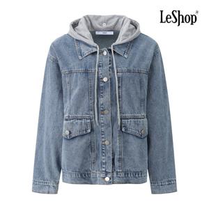 [르샵]후드 레이어드 데님 자켓 BPAJK009A