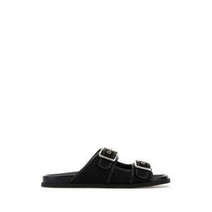 구찌 버클 슬라이드 샌들  831830FAD71 1000 PRINTED