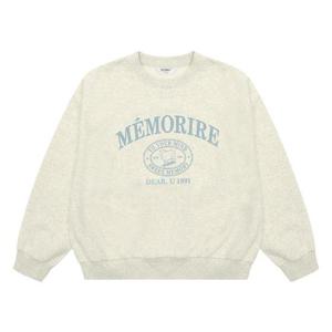 에꼴리에 세이브존03 블루 후로킹 기모 맨투맨티 24D5453-GY