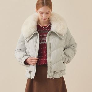 [매긴]퍼카라 퀼팅 디테일 패딩 점퍼_PBMF5W1JP1161