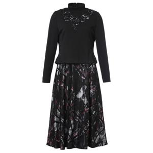 [조순희]상하 블록 플레어 원피스(JLWO406)