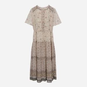 [써스데이아일랜드][여성]보더 패턴 믹스 원피스(T256MOP155W)