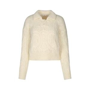 셀린느 후드 티셔츠 2ADMI884Z 01OW OFFWHITE