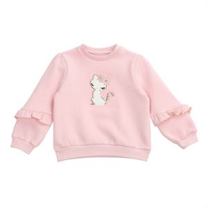 [프렌치캣(백)]PK프릴 맨투맨티 Q26DKT191